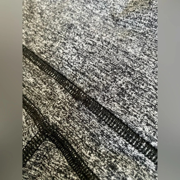 Lululemon Out To Lunge Untight Tight Heathered Black Leggings Size 6 30" - Picture 14 of 14